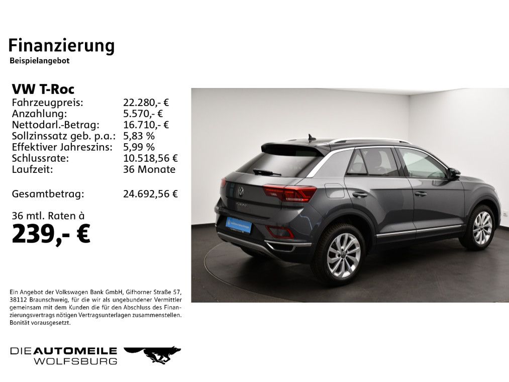 Volkswagen T-Roc 1.5 TSI DSG Style AHK Massage ACC foto 2