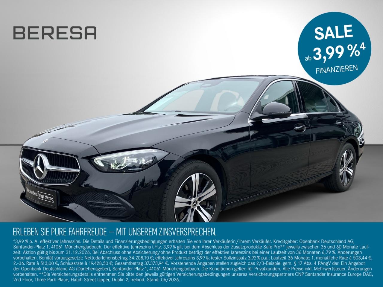 Mercedes-Benz C 180 Avantgarde Burmester ARTICO beige Winter