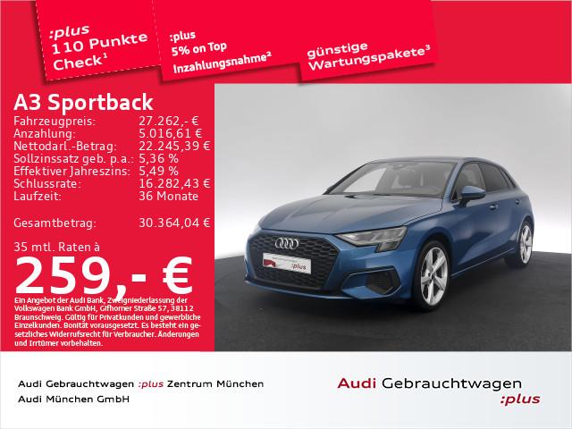 Audi A3 Sportback 35 TFSI S tronic AHK/Navi+/ACC