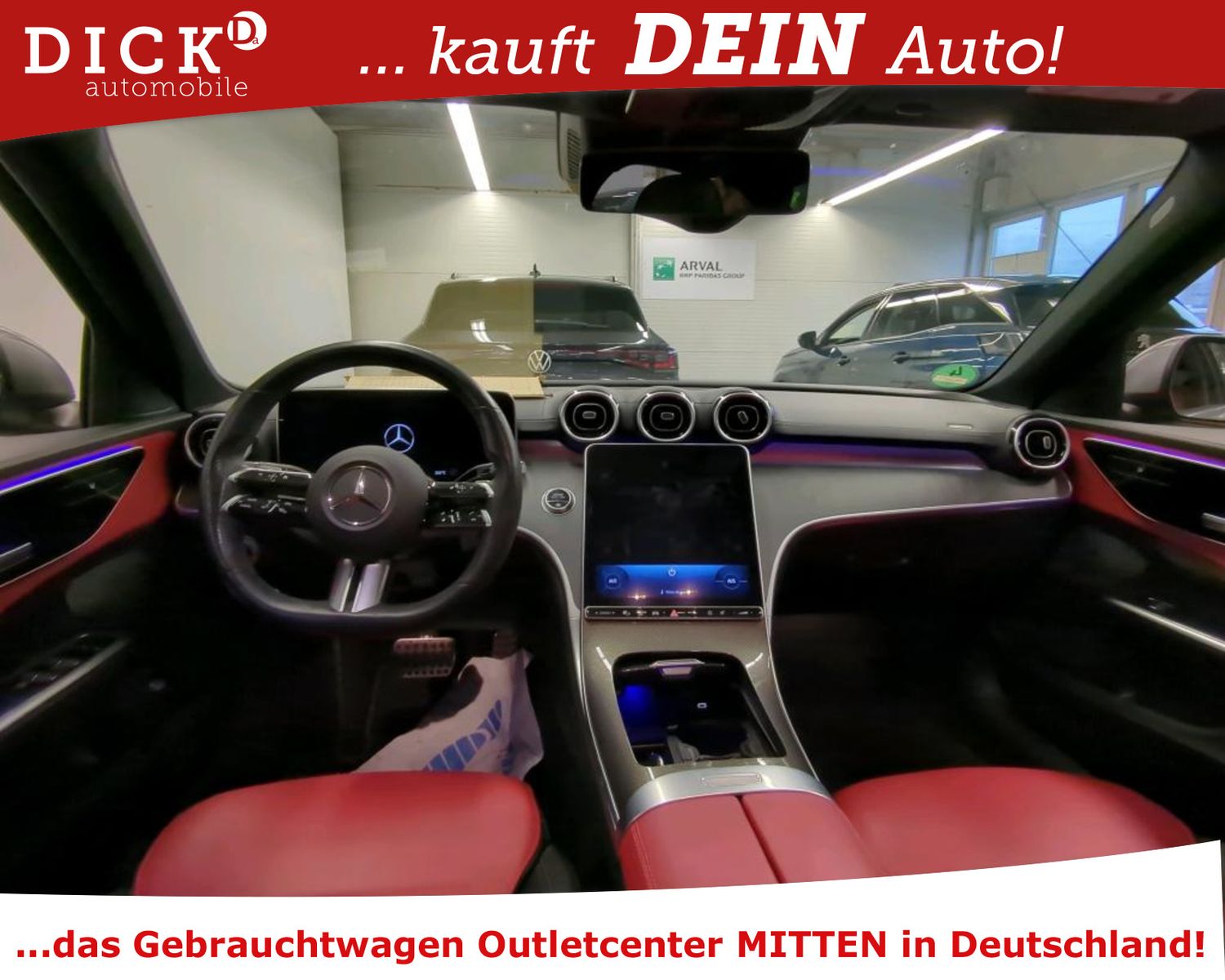 Fahrzeugabbildung Mercedes-Benz C 220d 9G AMG/LED+/HUD/VIRTU/STANDHZ/GLASDACH/8F