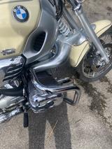 BMW R 1200 C in Elfenbein, Sitze in Leder blau. - BMW CHOPPER 1200 C