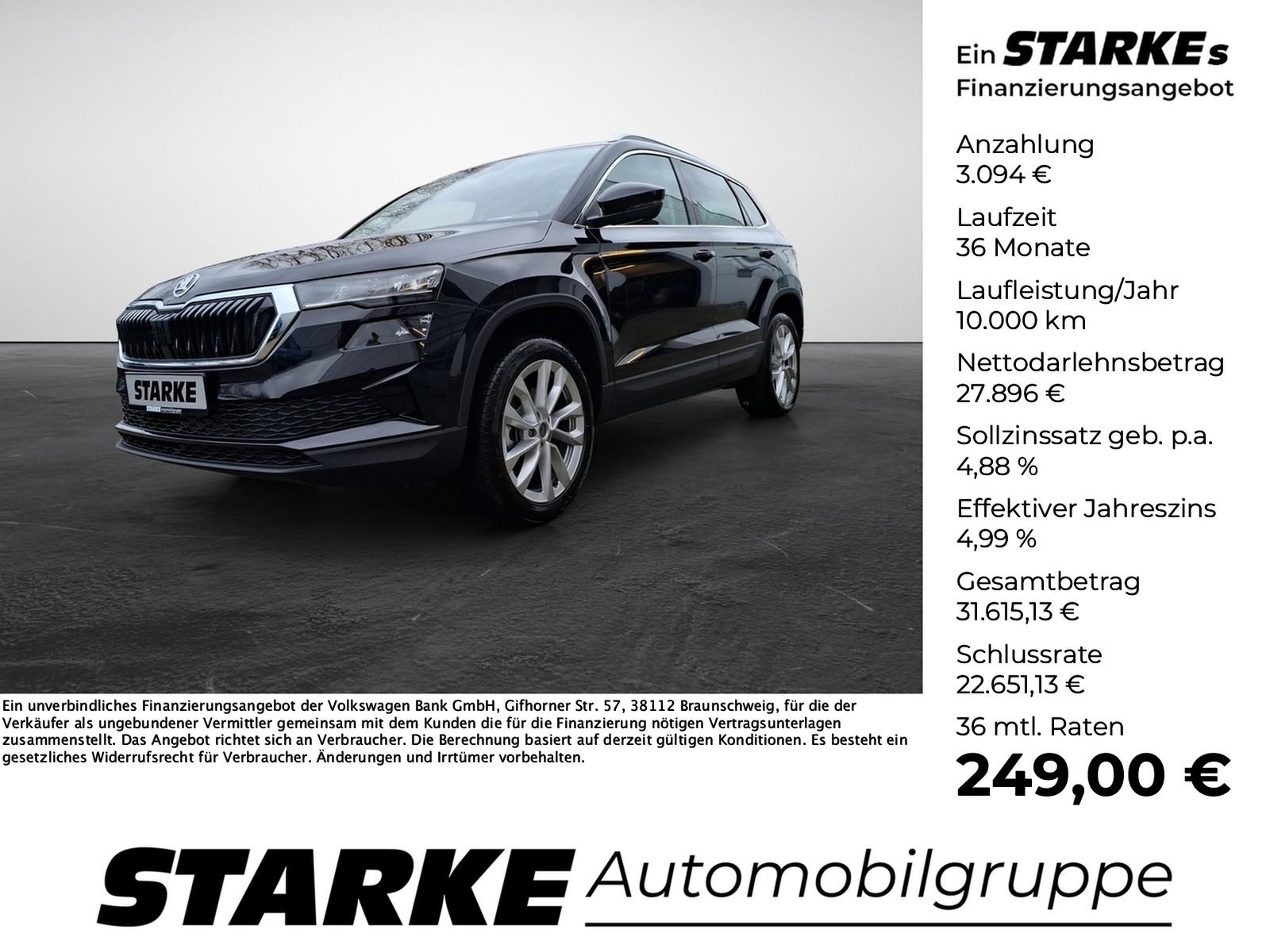 Skoda Karoq 1.5 TSI DSG Selection  AHK Navi LED PDC LM