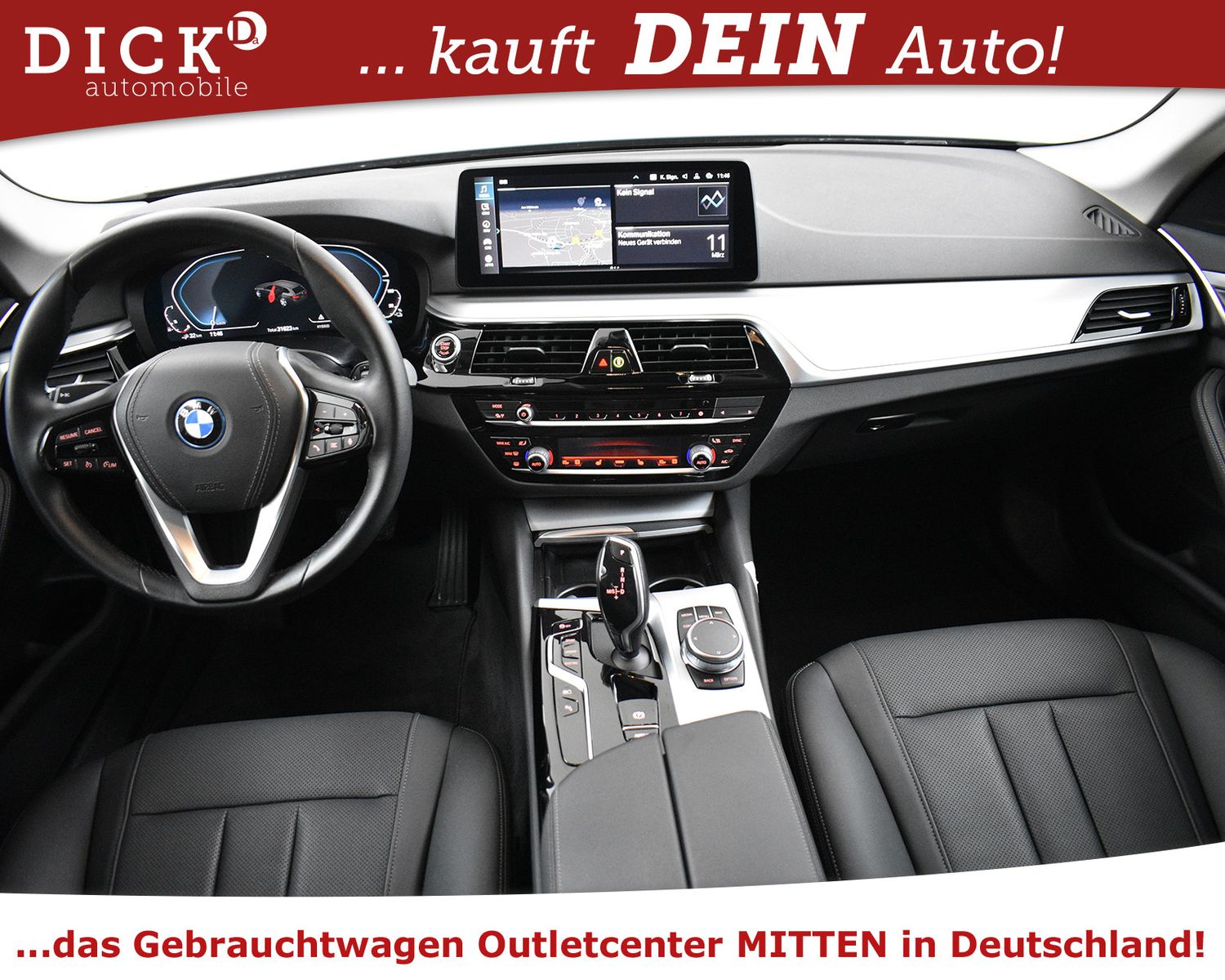 BMW 530e T Aut. PANO+VIRTU+KAMER+PROF+LEDER+SHZ+M18" - Image 8