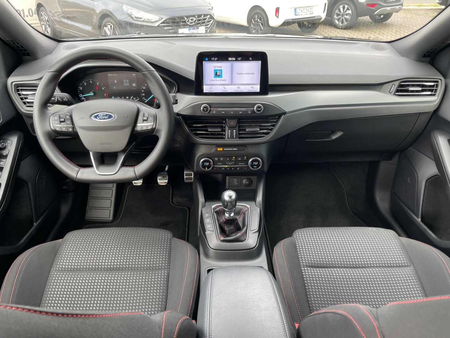 Fahrzeugabbildung Ford Focus Turnier ST-Line X VerkehrszeichenERK Kamer