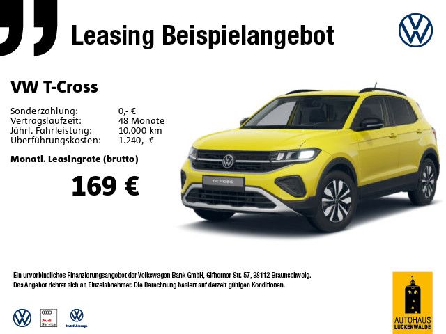 Volkswagen T-Cross 1.0 Goal *PDC*Sitzhzg.*App-Connect*