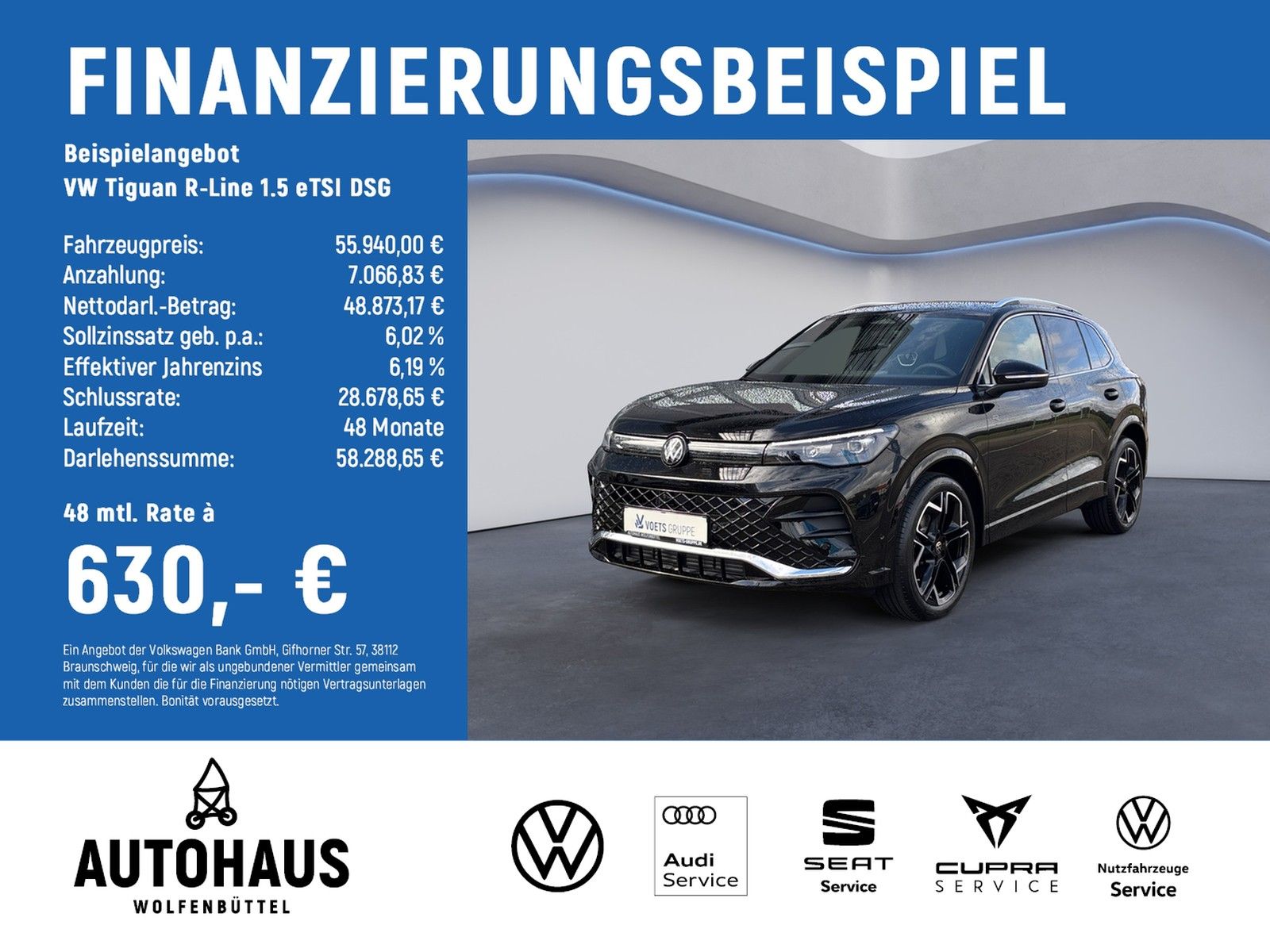 Volkswagen Tiguan R-Line 1.5 eTSI DSG