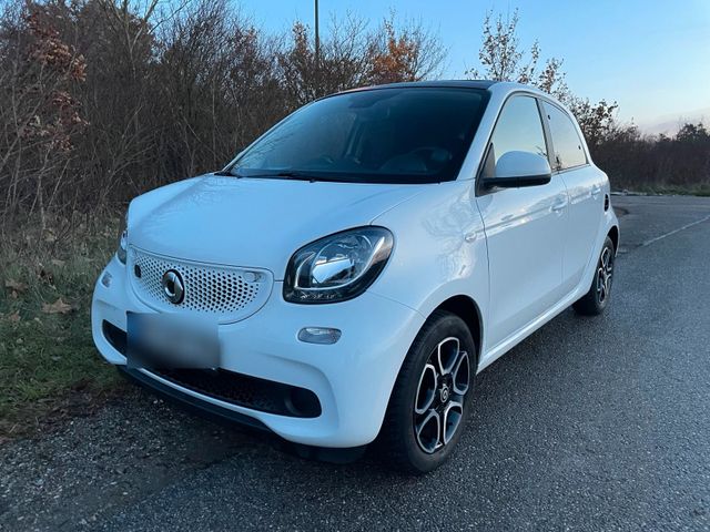 Smart Forfour Elektro weiß Faltdach Klima ...