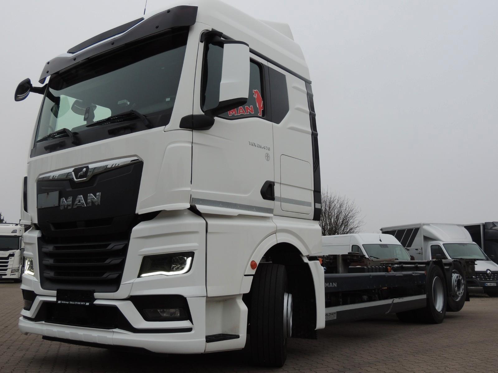 MAN TGX 26.470 LL Mildner Multiwechsler/Lenkachse