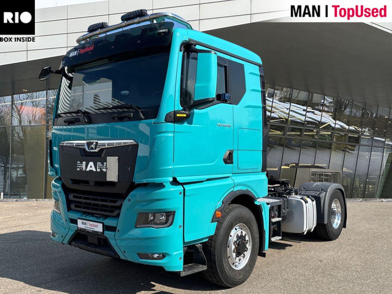 MAN TGX 18.510 4x4H BL,  ALUFELGEN, LAMPENBÜGEL AHK