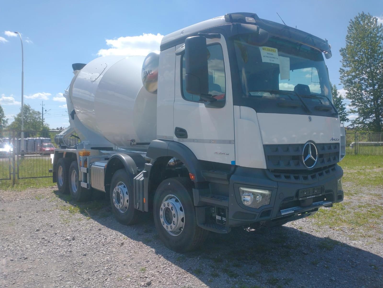 Mercedes-Benz AROCS 4243 8X4 FML BETONMISCHER 12 M3