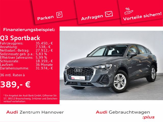 Audi Q3 Sportback 45 TFSIe virtual LED Navi DAB