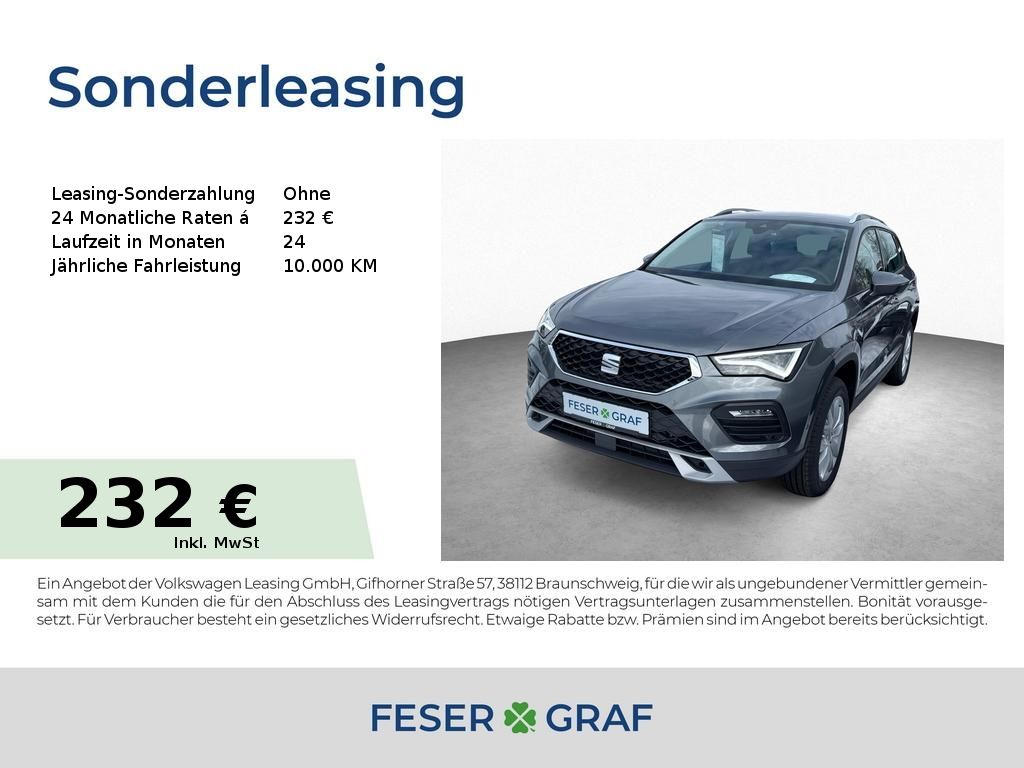 Ateca 1.5 TSI Road Edition DSG FaPa L|RFK|AHK-Vo