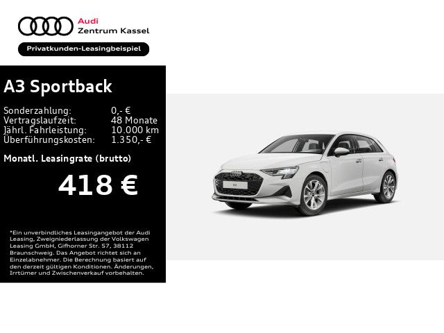 Audi A3 Sportback advanced 40 TFSI e NEUBESTELLUNG