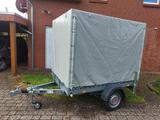 Stema Tieflader 850kg gebremst, Quad-Rampen, Hochplane - Stema Pkw-Anhänger