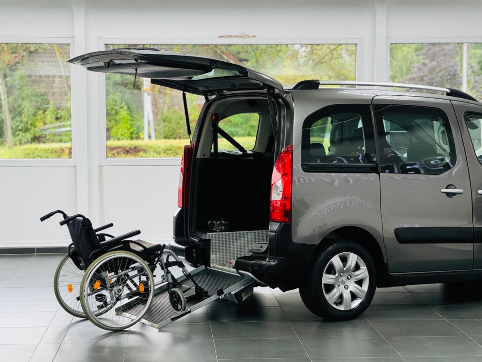 Peugeot Partner Tepee  Behindertengerecht-Rampe + Sitz