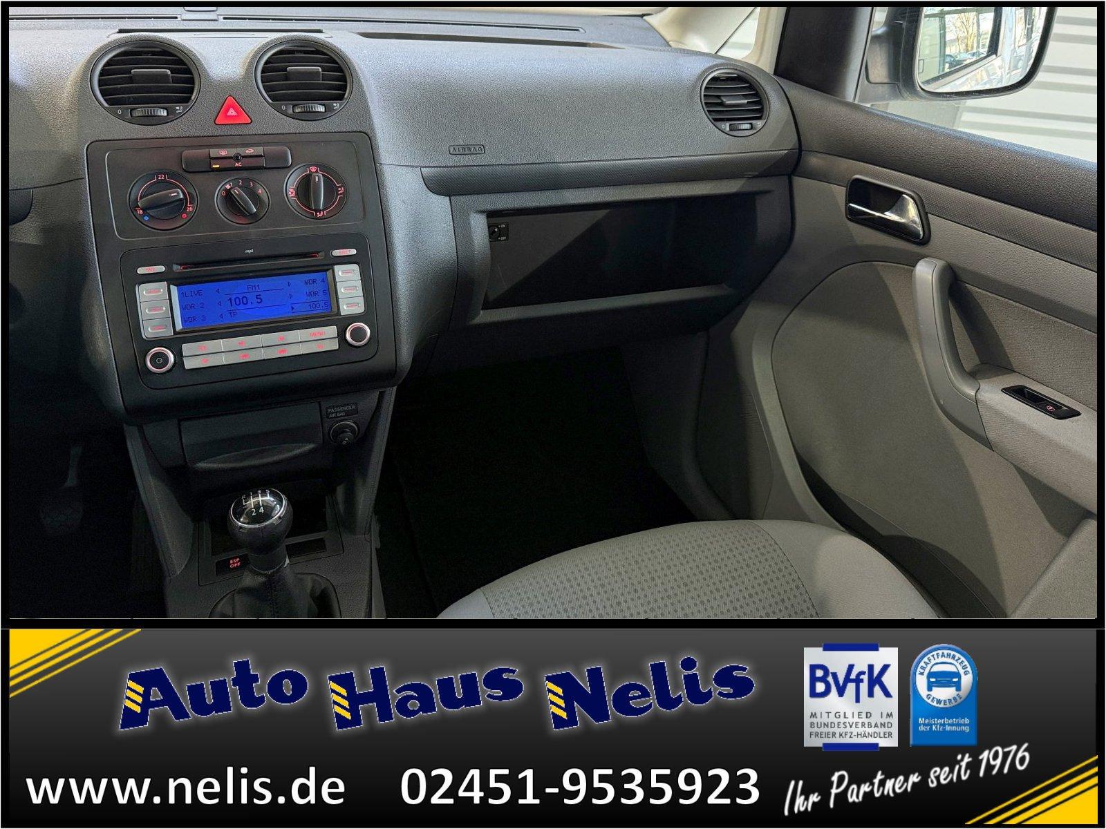 Volkswagen Caddy 1,9 TDI Life PDF AHK PDCh RadioCD Schiebet