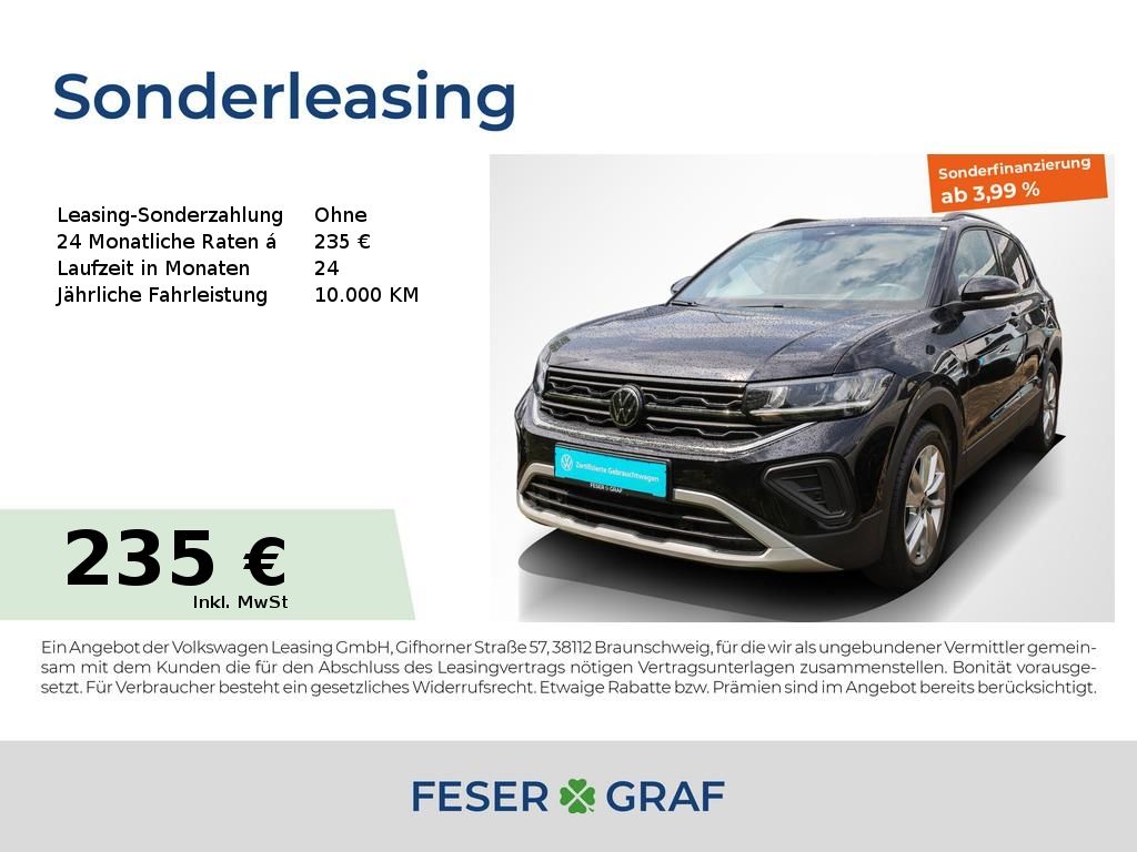 Volkswagen T-Cross 1.0 TSI Goal DSG ACC AHK LED Navi Sitzh.