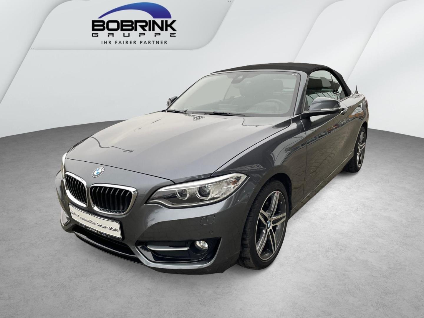 BMW 220 i Cabrio Sport Line Xenon Lenkradhzg HiFi