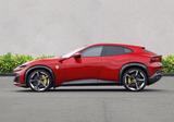 Ferrari Purosangue - rote Ferrari Purosangue