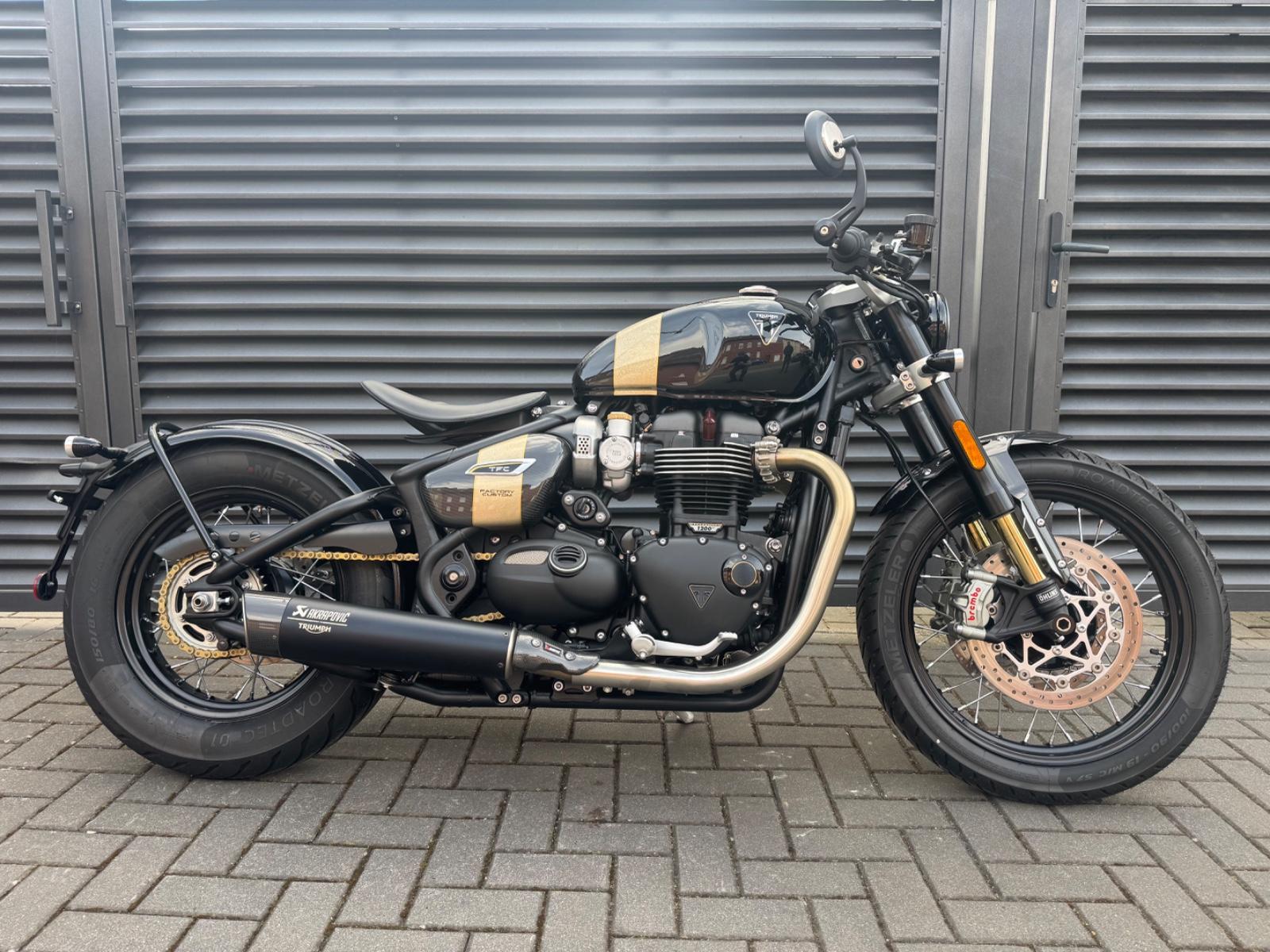 Triumph Bobber TFC | T120 | wie neu | nur 1107 km