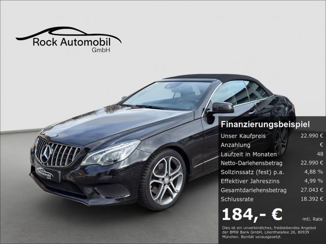 MERCEDES-BENZ E 220 CDI Cabrio 7G Airscarf LED Multikontursitz