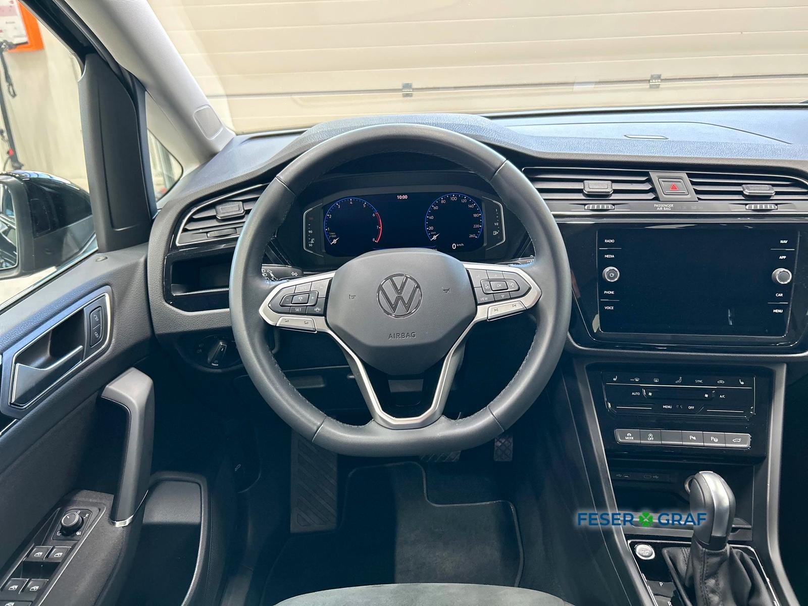 Volkswagen Touran Highline 1.5 TSI DSG 7-Sitze AHK RFK Navi, миниатюра 6