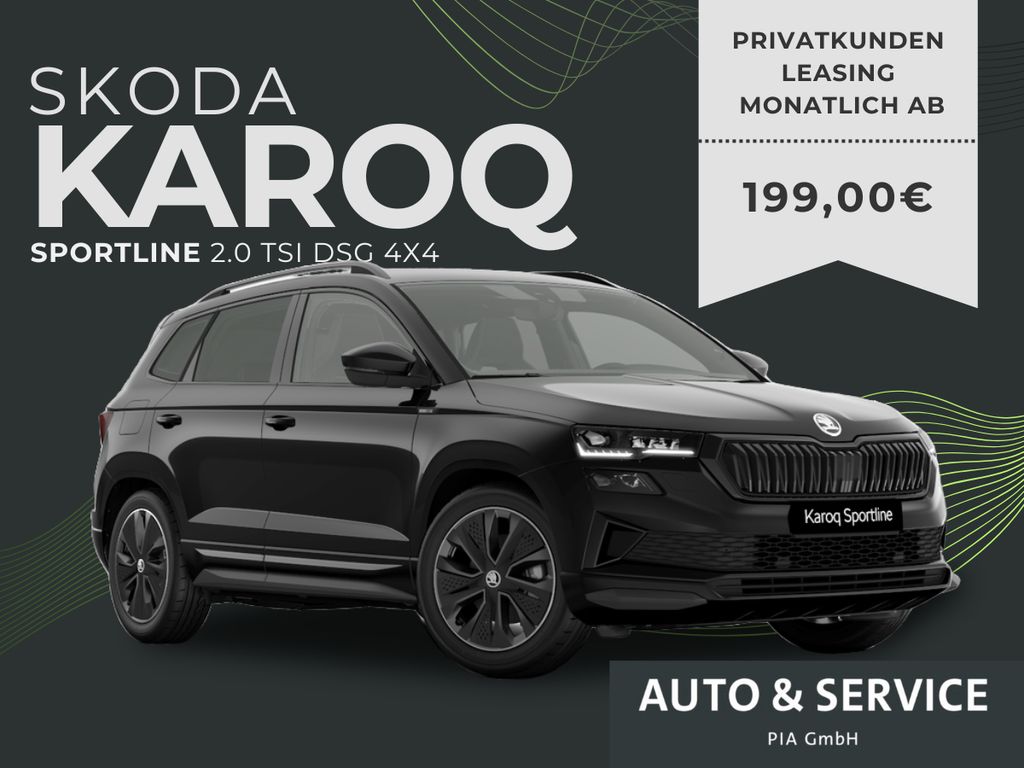 Skoda Karoq 2.0l TSI DSG 4x4 Sportline SONDERANGEBOT