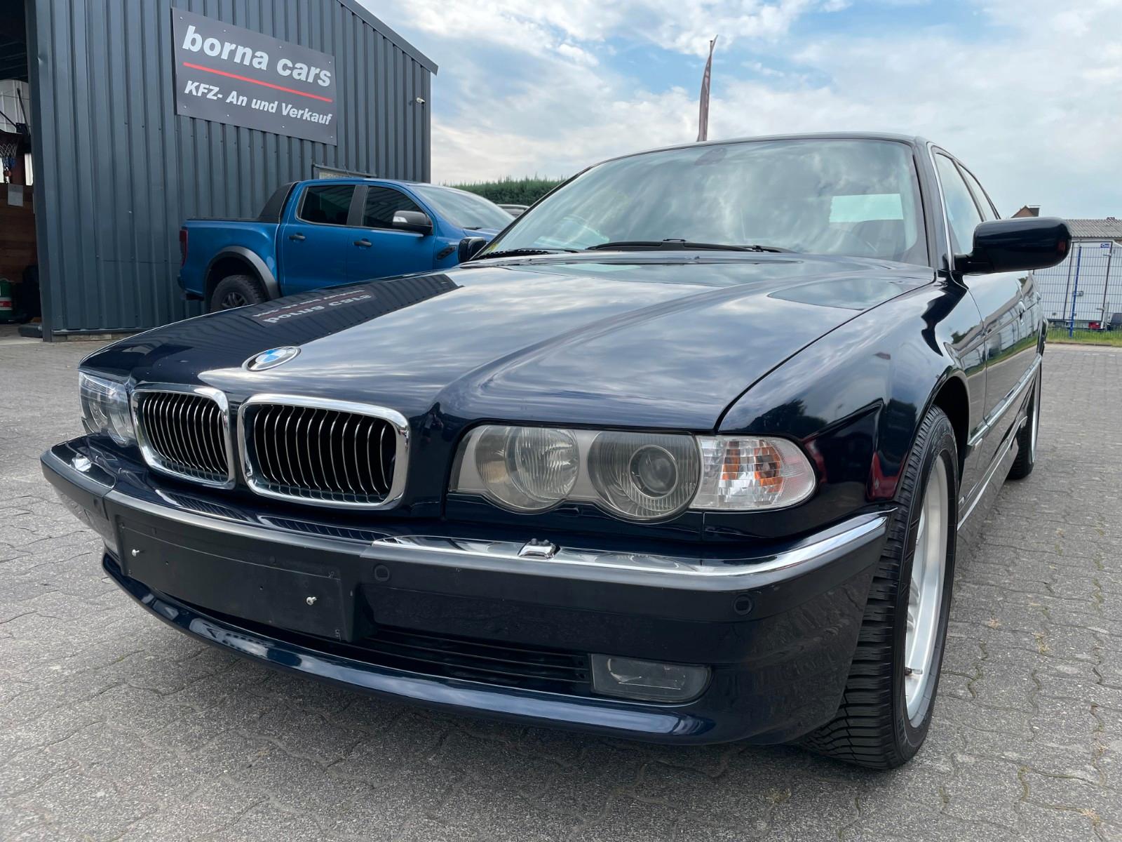 BMW 740d A 1.Hand Scheckheftgepflegt Navi Leder Xen.