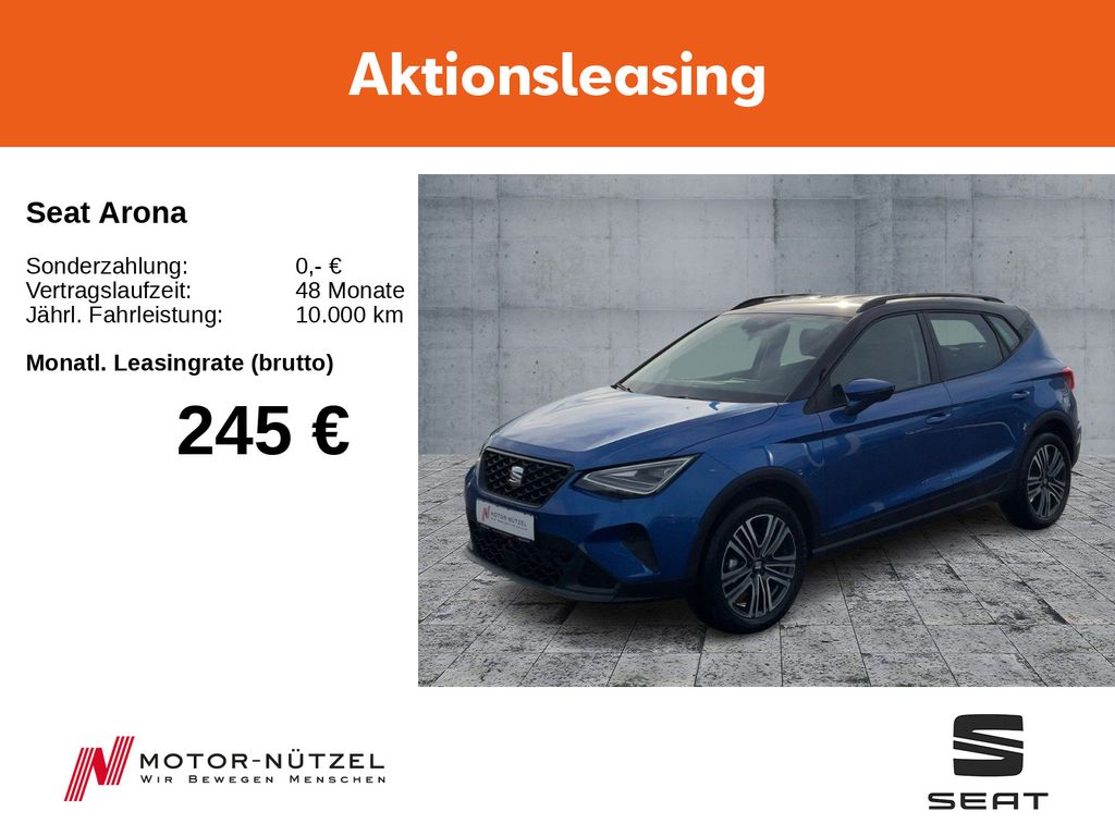 Seat Arona 116PS/ DSG/ LED/ SHZ/ RFK/ PDC/ M-PAKET