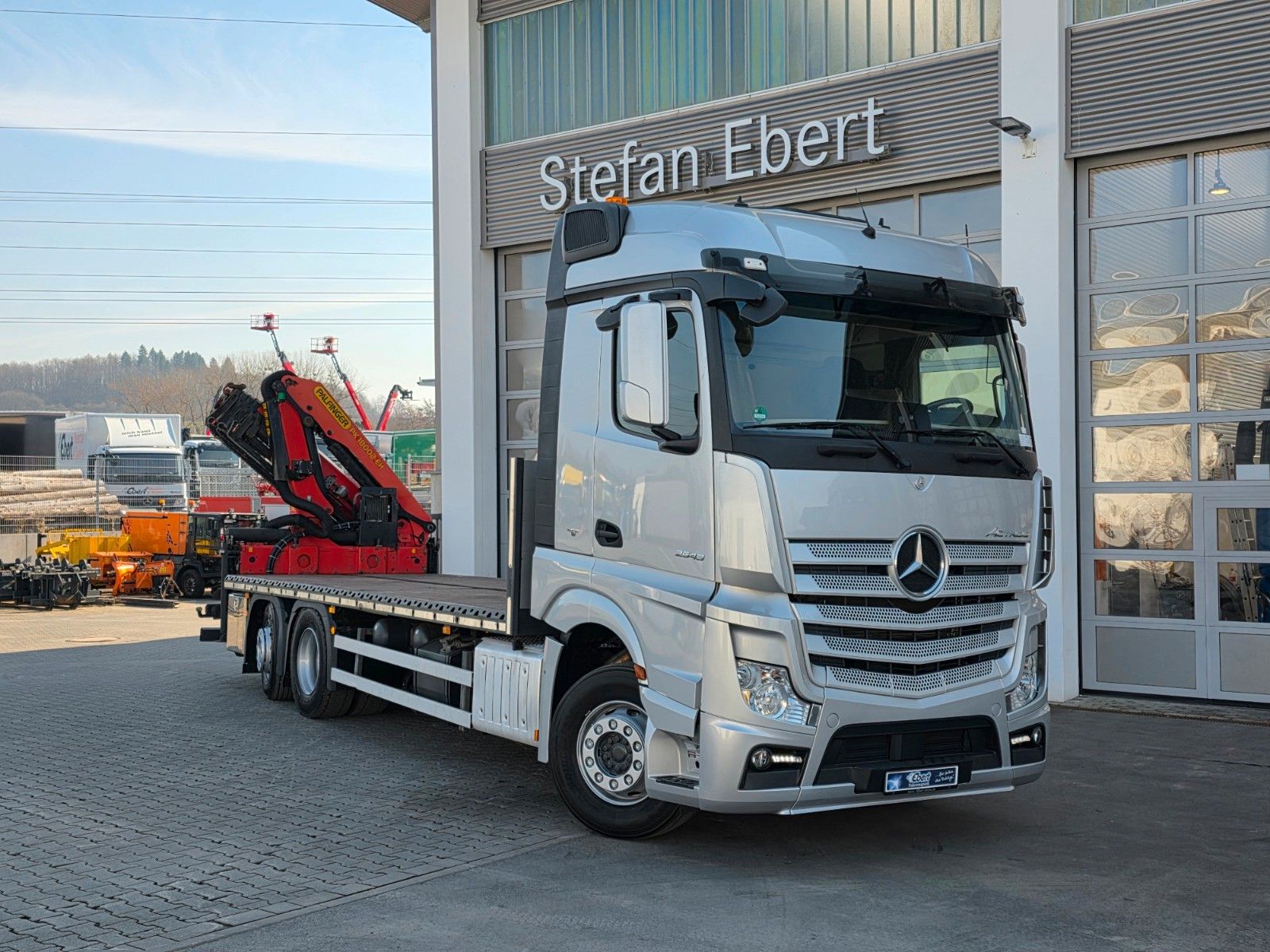 Fahrzeugabbildung Mercedes-Benz Actros 2543 L 6x2 Palfinger PK 18002-EH D Funk