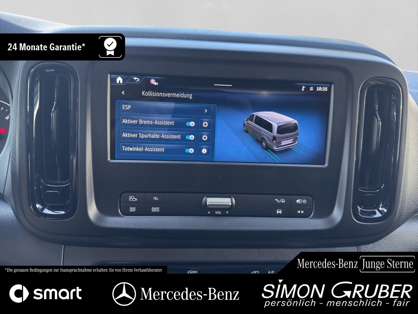 Fahrzeugabbildung Mercedes-Benz Vito 116 Kasten Extralang Multibeam Sitzhzg.