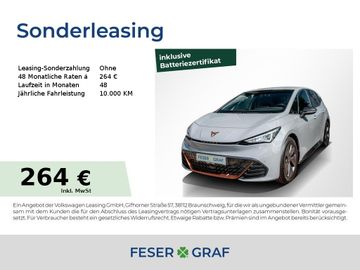 Cupra Leasingangebot: Cupra Born 150 kW 58kWh VOLL-LED/2xPDC/LIMITER/18-ZOLL