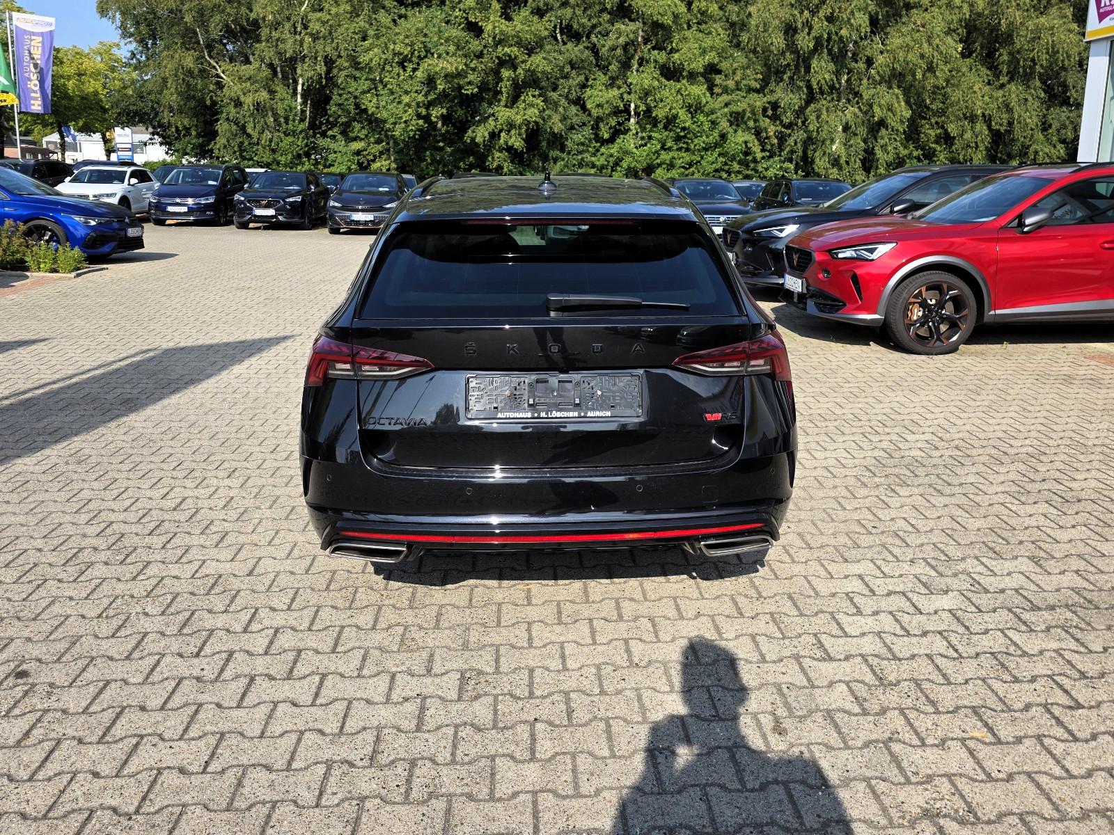 Skoda Octavia Combi RS Panorama Rückfahrkamera AHK, миниатюра 7