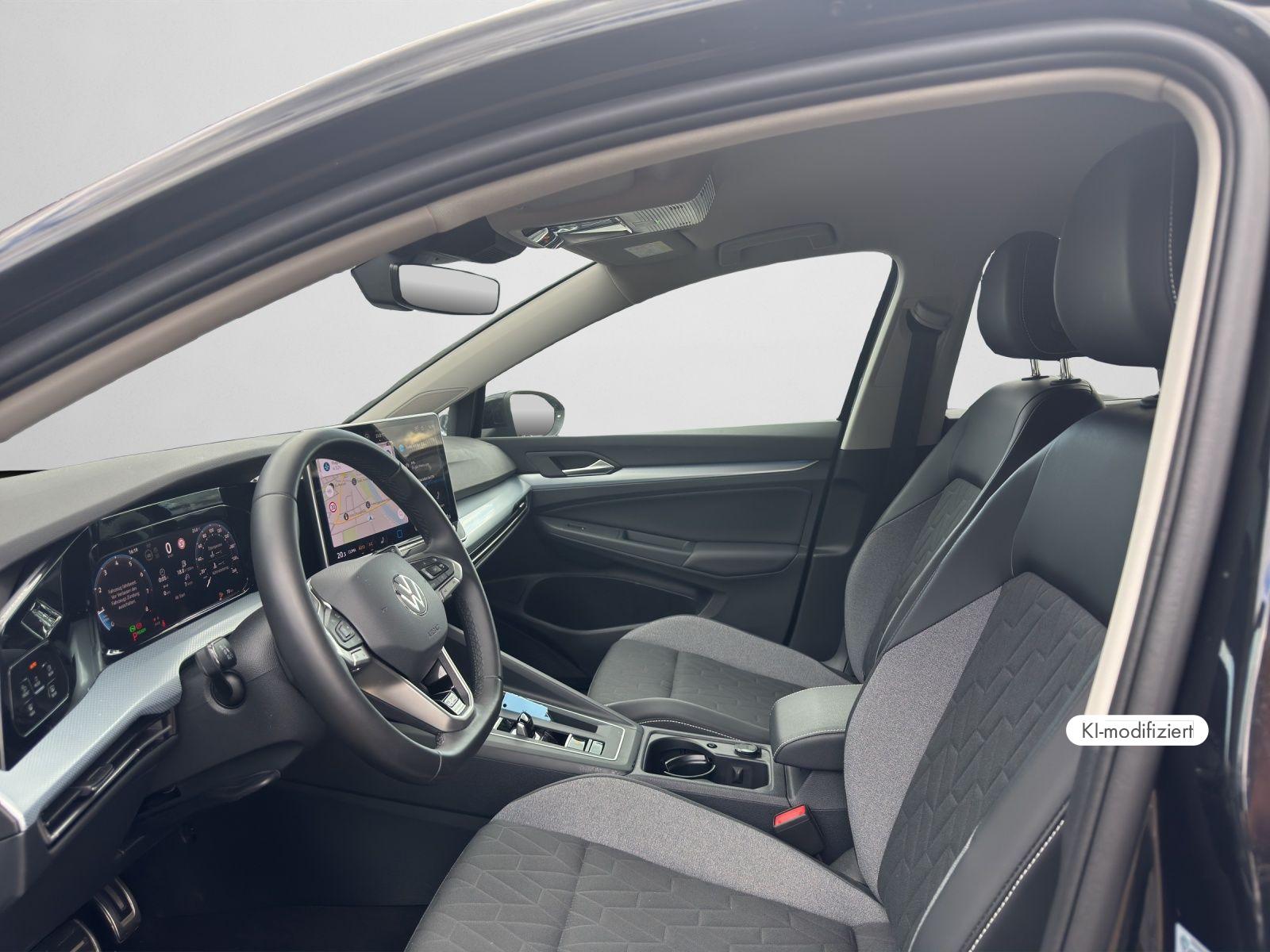 Volkswagen Golf VIII GOAL 1.5 eTSI DSG IQ.LIGHT NAVI AHK RE, миниатюра 13