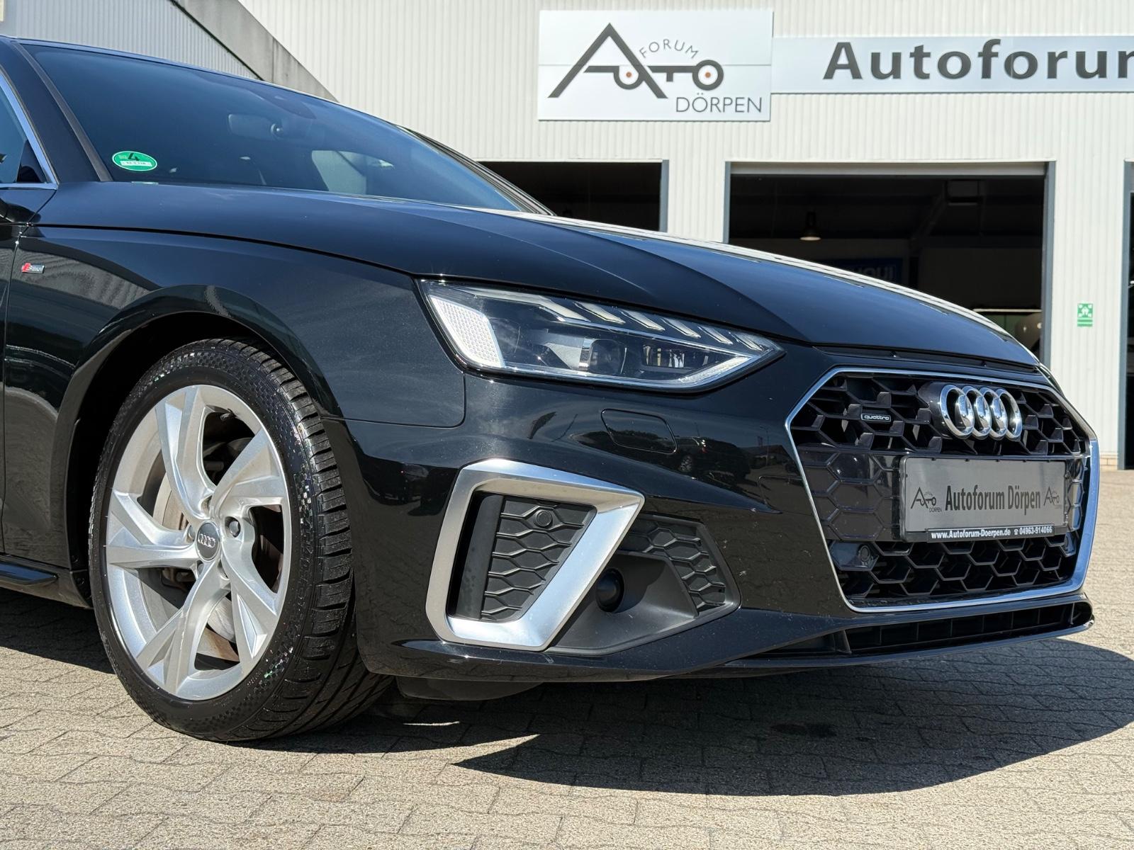 Audi A4 45 TDI S Line Quattro * Leder*HUD*AHK*ACC*, миниатюра 4