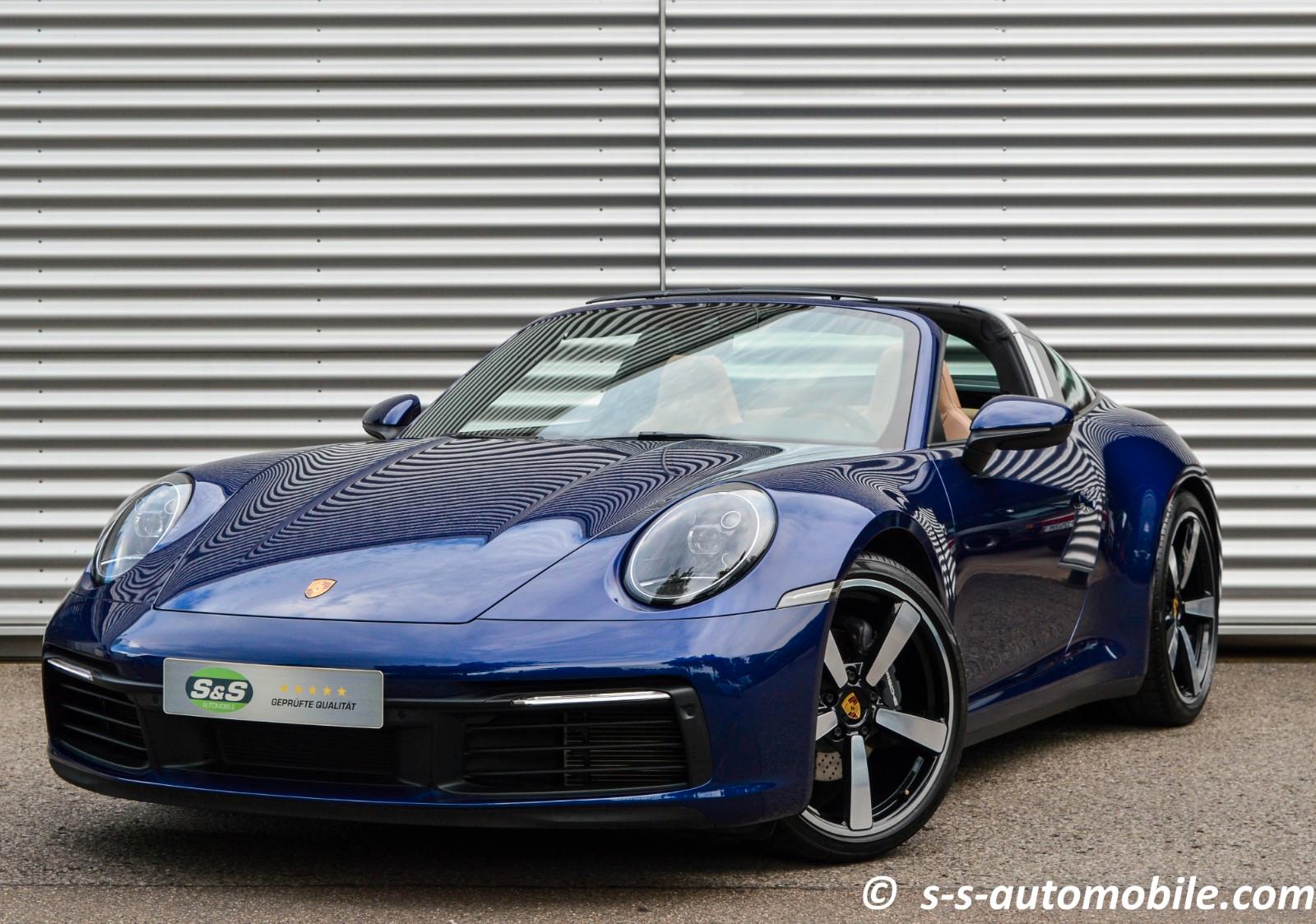 Porsche 992 Targa 4 PDLS+ Leder Beige BOSE SAGA 1.Hand