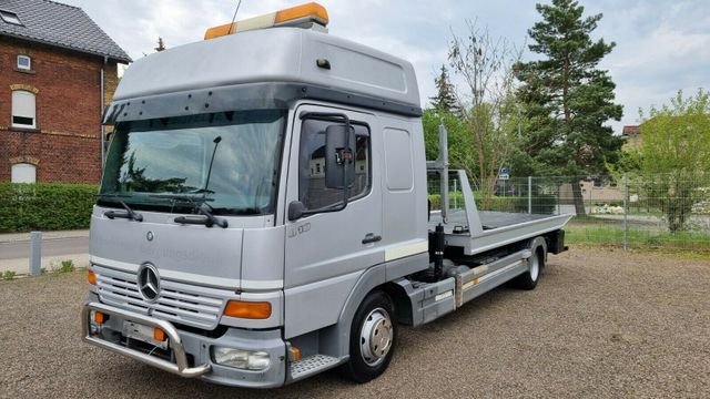 Mercedes-Benz Atego 4x2 BM 970 Plateau Kran Winde Hubbrille