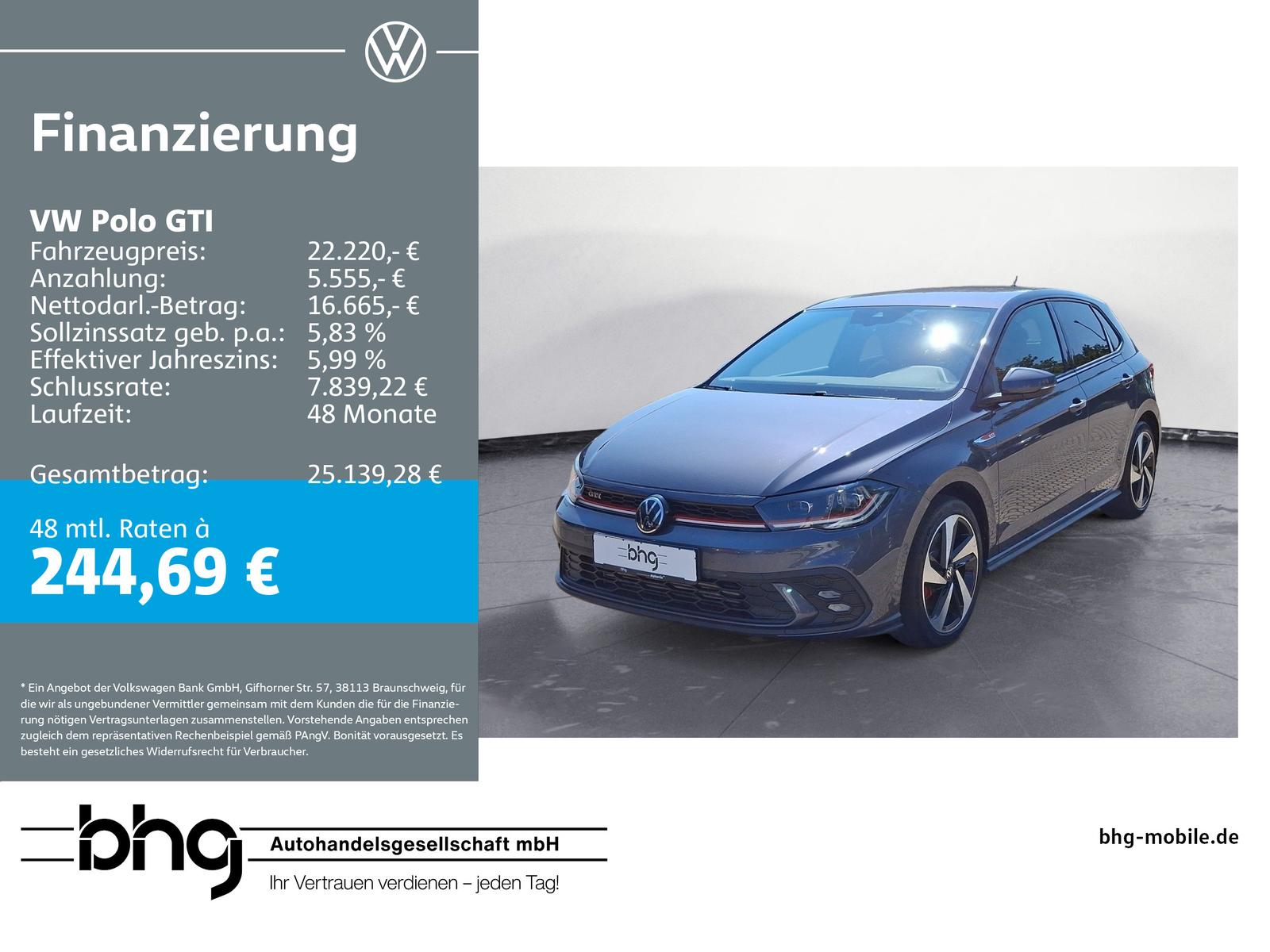 Volkswagen Polo GTI 2.0 TSI DSG