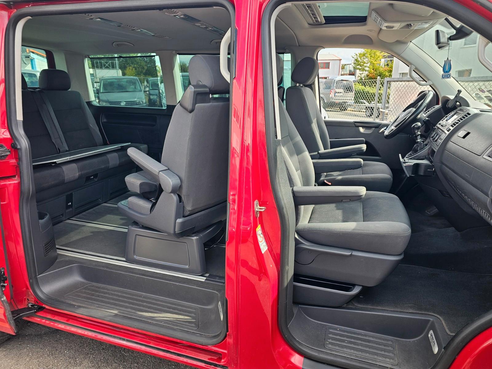 VOLKSWAGEN T5 MULTIVAN 2.0 TDI 140CH - BVM - CHAUFFAGE AUXILLIAIRE - TOIT OUVRANT - 1ERE MAIN - DISTRIBUTION NEUVE