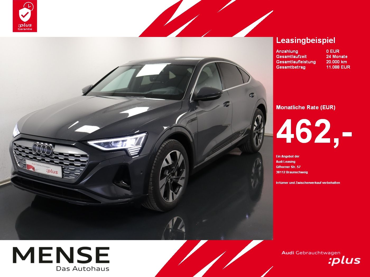 Audi Q8 e-tron Sportback 55 quattro advanced |Luft
