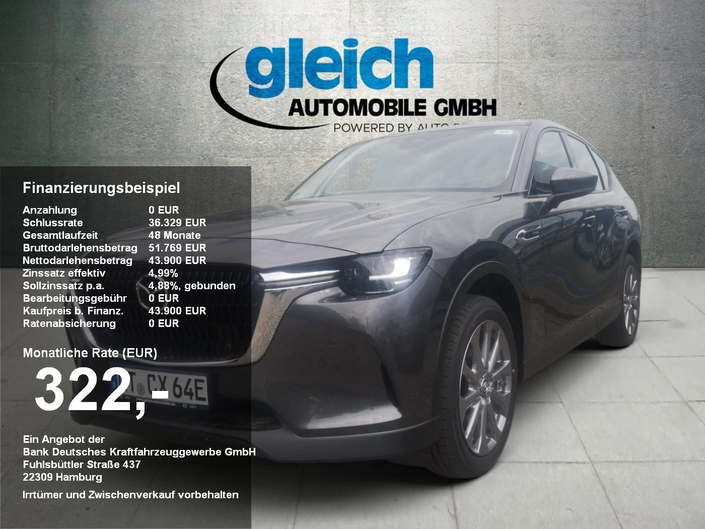Mazda CX-60 2.5 e-SKYACTIV-PHEV Exlusive-Line ACC LED