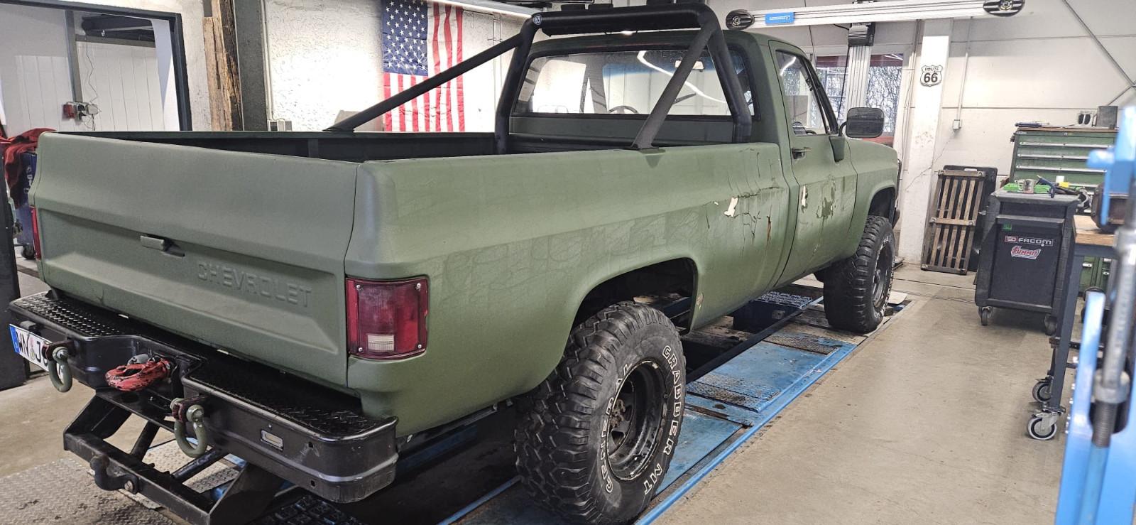 Chevrolet K30 6,2l Diesel V8 4X4 M1008 H-Zulassung