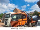 Scania 124/420 8x2 Kran PM 63 SP Fly Jip / Retarder - Scania R