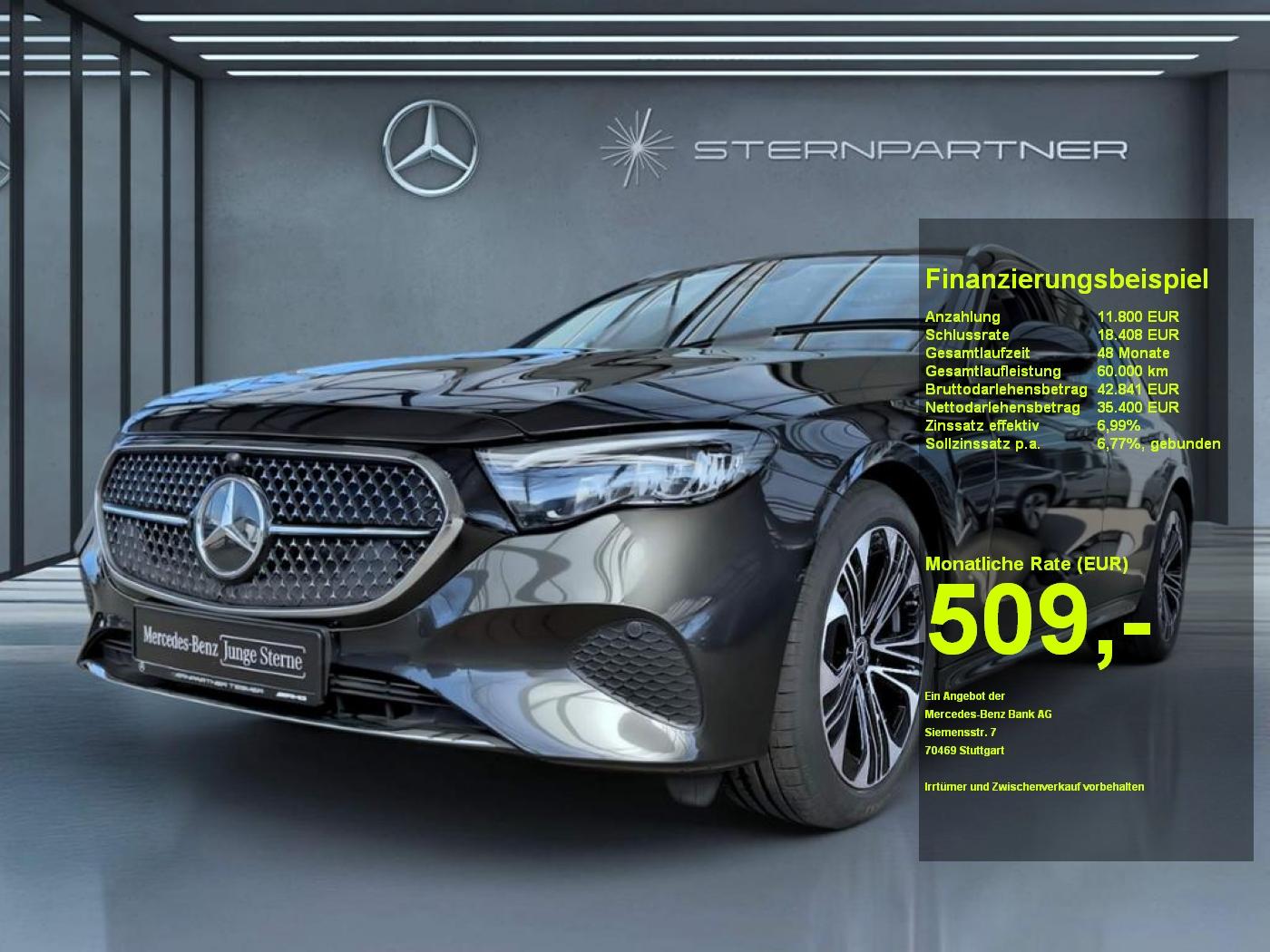 Mercedes-Benz E 200 T AVANTGARDE, 19'', Pano-D., AHK, DISTR.