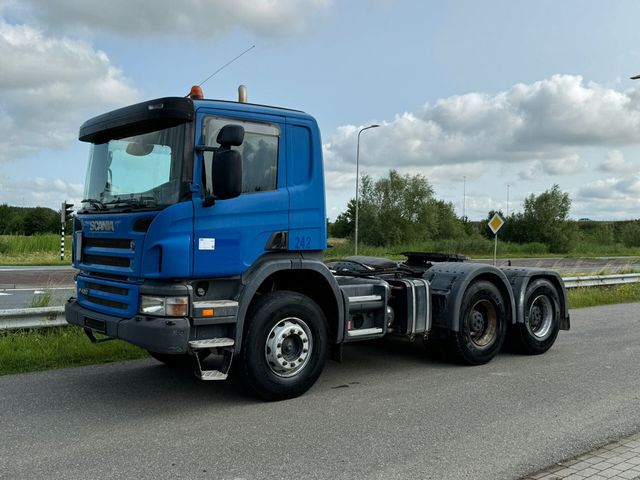 Scania P420 6x4 full steel susp. Tractor Head