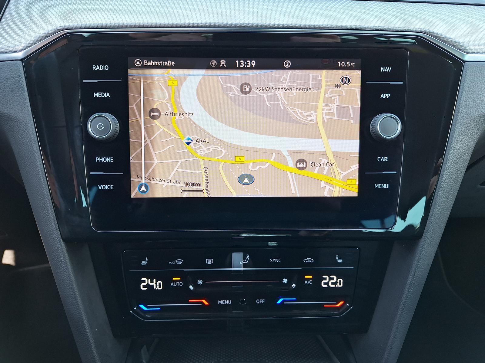 Volkswagen Passat 2.0 TDI DSG R-Line Nappa LED Navi, миниатюра 25
