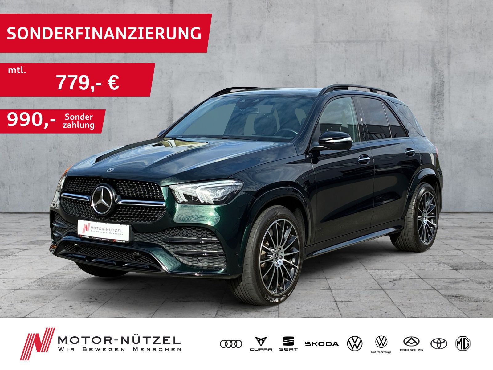 Mercedes-Benz GLE 450 4Matic AMG Line AHK HUD PANO BURMESTER