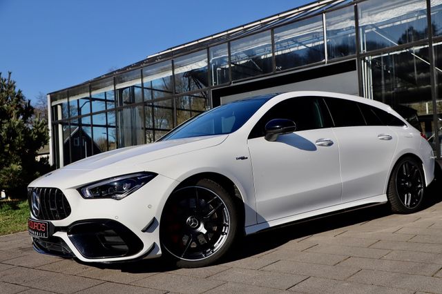 Mercedes-Benz CLA 45 S AMG 4Matic Shooting Panorama Burmester