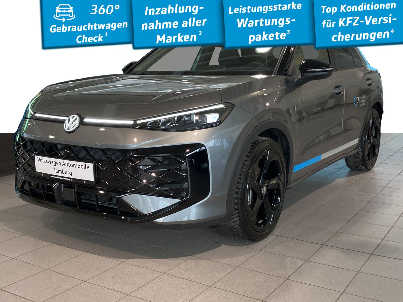 Volkswagen T-Roc 1.5 eTSI DSG R-Line Panoramadach Parkassis foto 2