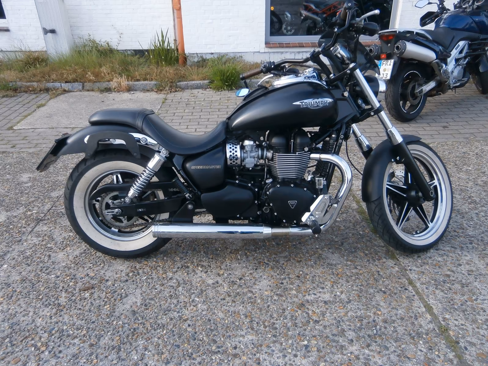 Triumph Bonneville Speedmaster sehr gepflegt,Zubhör
